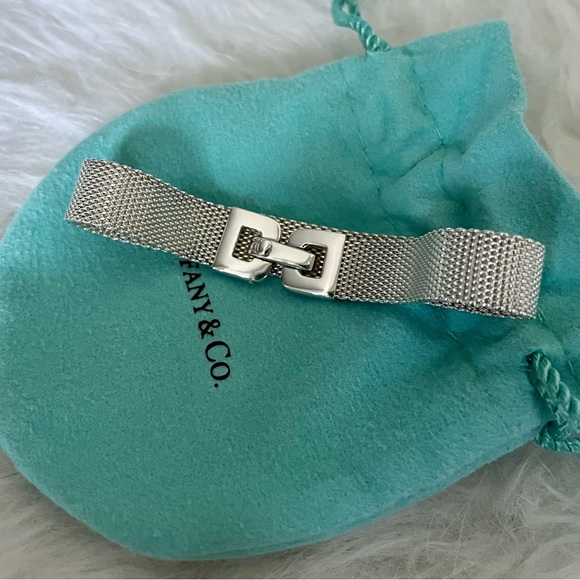 Tiffany and Co. Fine Mesh Silver Bracelet - Picture 6 of 9